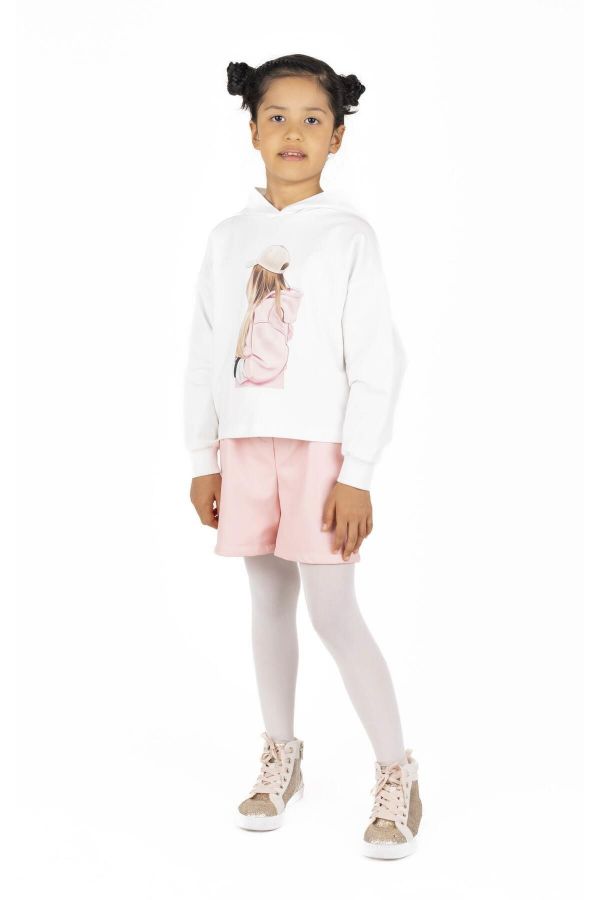 Picture of Best Kids BK23KK14294 ECRU Girl Sweatshirt