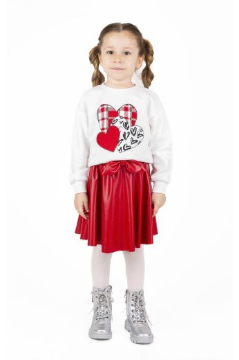 Picture of Best Kids BB23KK12199 RED Girl Skirt