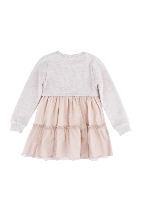 Picture of Best Kids BB23KK12259 BEIGE MELANGE Girl Dress