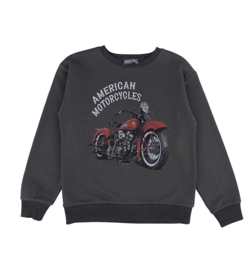 Best Kids BK23KE14530 ANTRASIT Erkek Çocuk Sweatshirt resmi