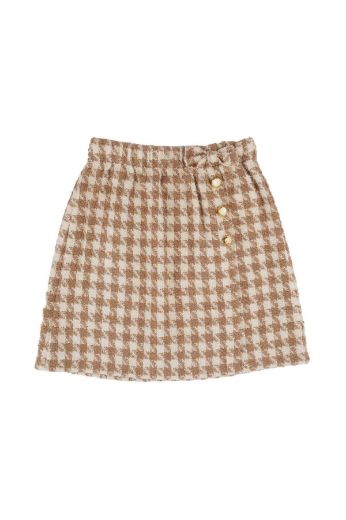 Picture of Best Kids BK23KK14302 CAMEL Girl Skirt