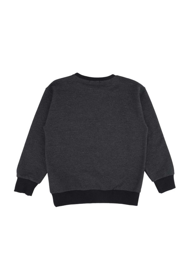 Picture of Best Kids BK23KE14571 ANTHRACITE Boy Sweatshirt