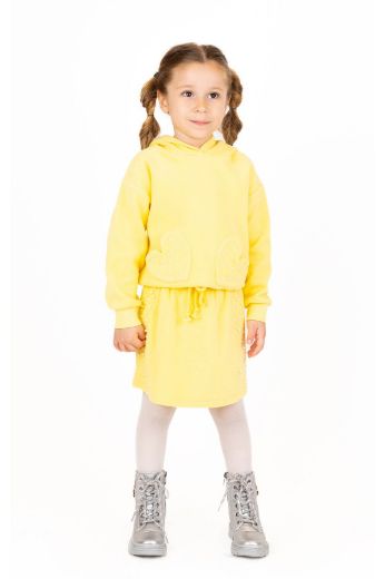 Picture of Best Kids BB23KK12203 YELLOW Girl Sweatshirt