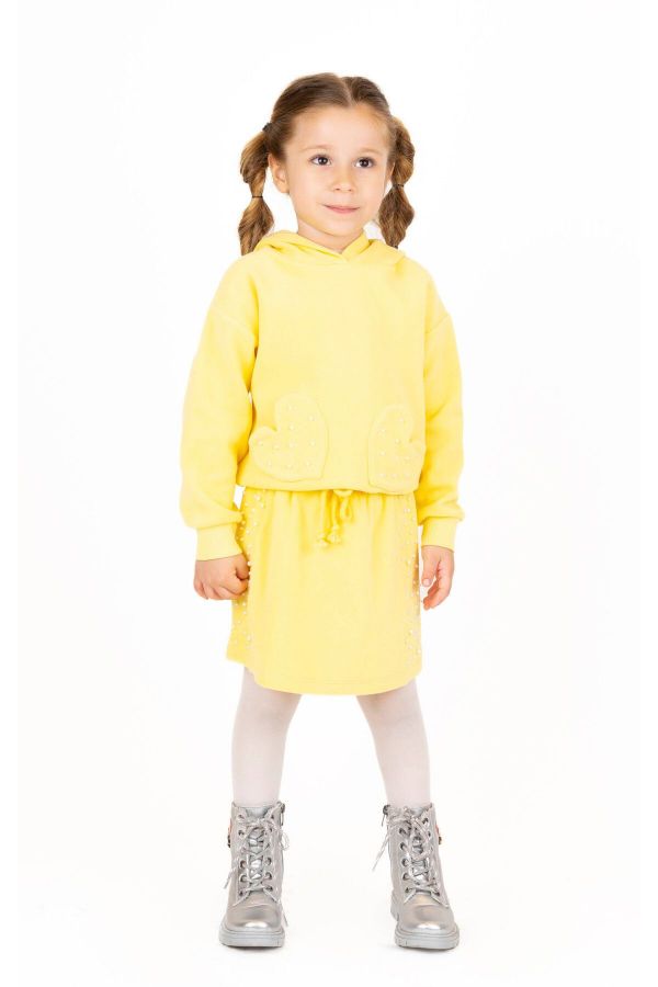 Picture of Best Kids BB23KK12203 YELLOW Girl Sweatshirt