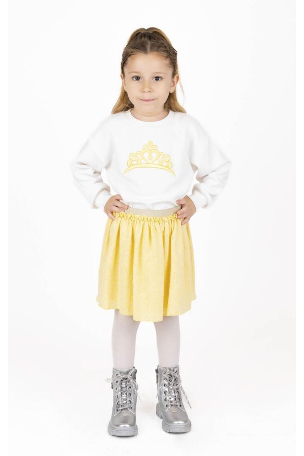 Picture of Best Kids BB23KK12251 YELLOW Girl Skirt