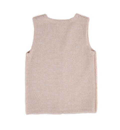 Picture of Best Kids BK23KK14337 BEIGE Girl Vest