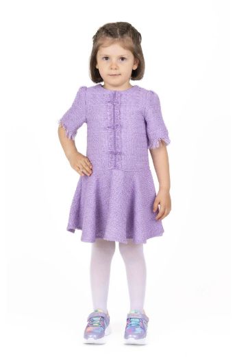 Picture of Best Kids BB23KK12264 LILAC Girl Dress