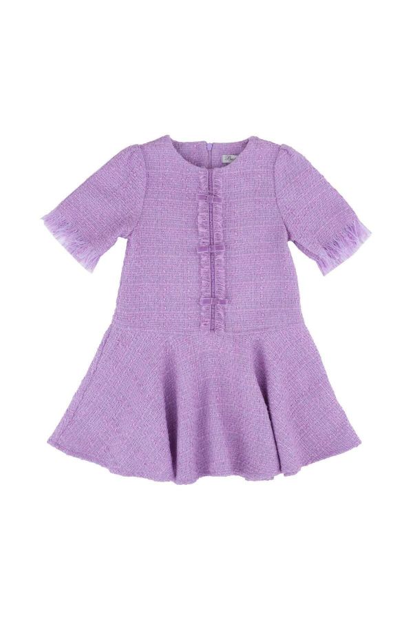 Picture of Best Kids BB23KK12264 LILAC Girl Dress