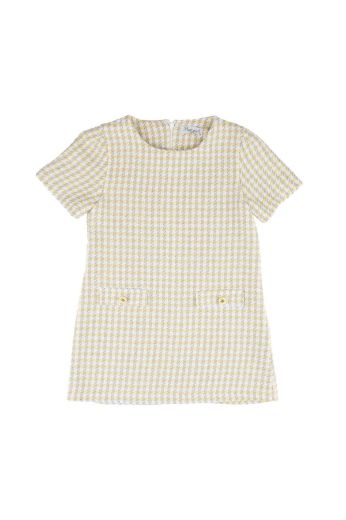 Picture of Best Kids BB23KK12283 YELLOW Girl Dress