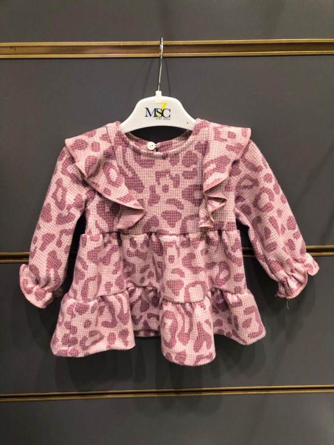 Sugar Kids S-1029 MOR Kız Çocuk Elbise resmi