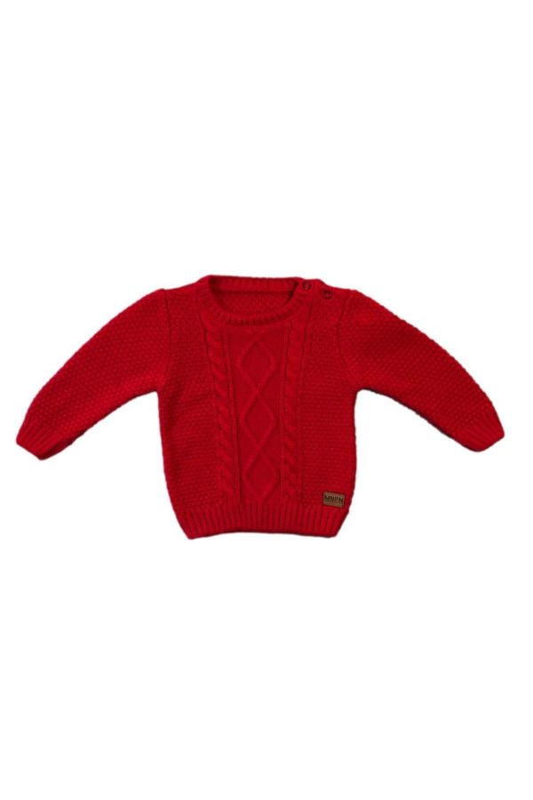 Picture of Bebepan 6870 RED Boys  Sweater