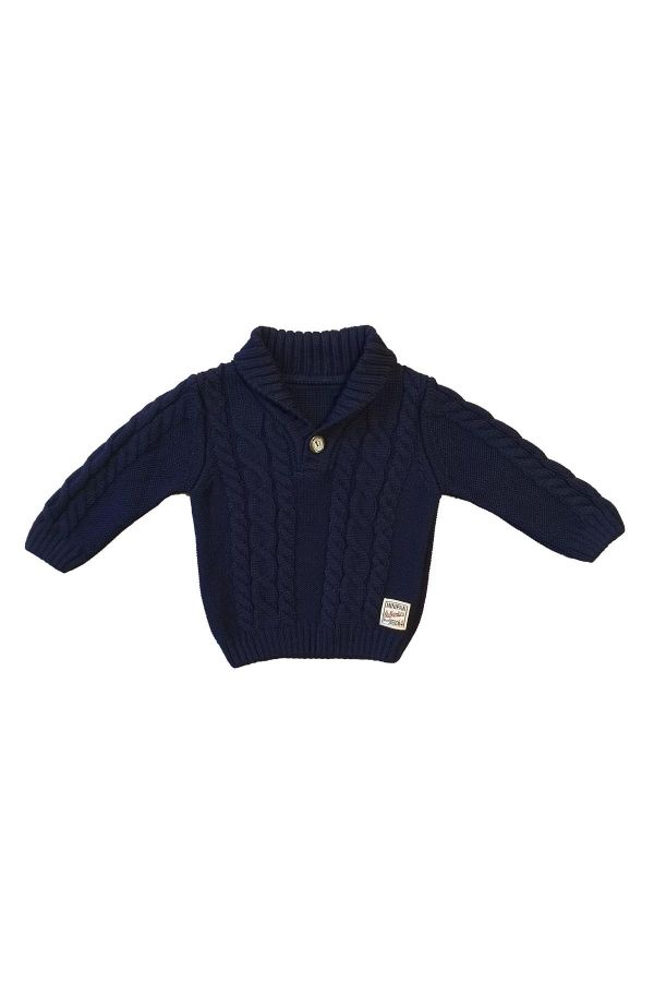 Picture of Bebepan 6871 NAVY BLUE Boys  Sweater