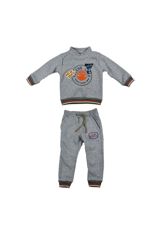 Picture of Bebepan 4094 GREY Boy Sports Pants