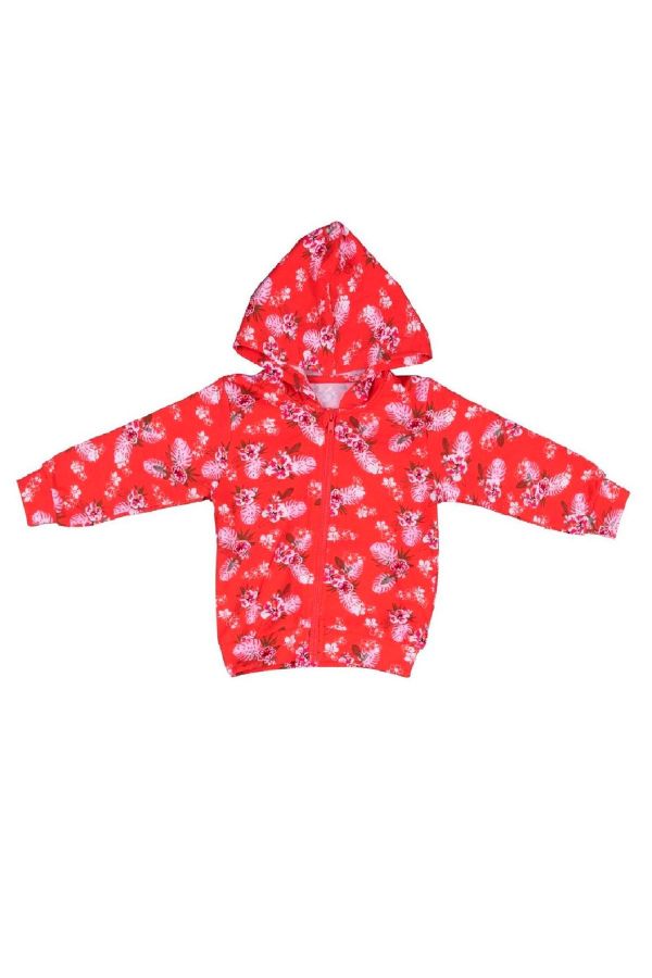 Picture of Bebepan 3994 POMEGRANATE FLOWER Girl Cardigan