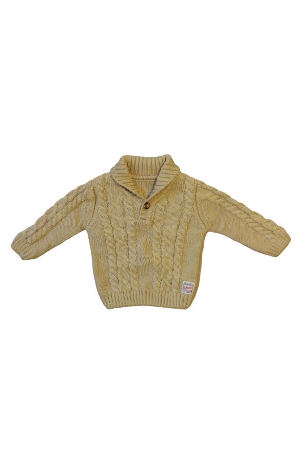 Picture of Bebepan 6871 STONE Boys  Sweater