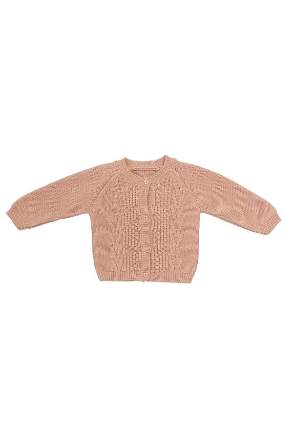 Picture of Bebepan 6869 PINK Girl Cardigan