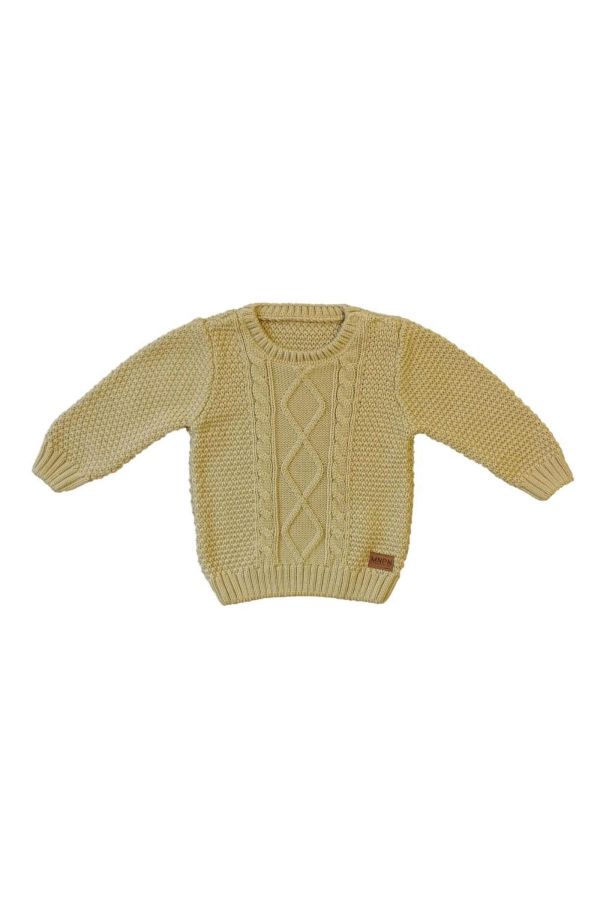 Picture of Bebepan 6870 STONE Boys  Sweater