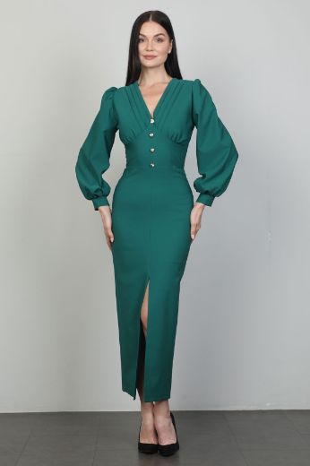 Picture of Green World 8470 GREEN Women Dress