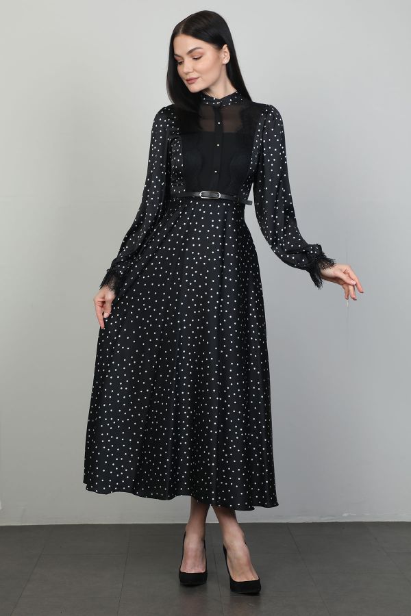 Picture of Green World 8336 BLACK Women Dress