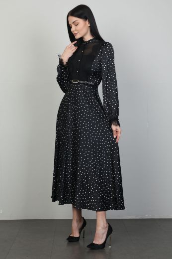 Picture of Green World 8336 BLACK Women Dress