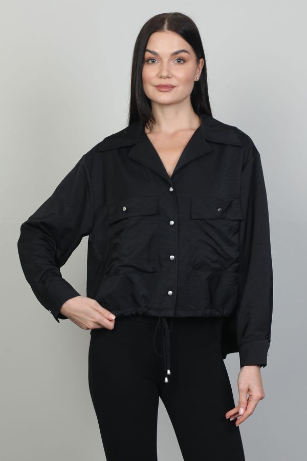 Picture of Seul 53130 BLACK Women Blouse