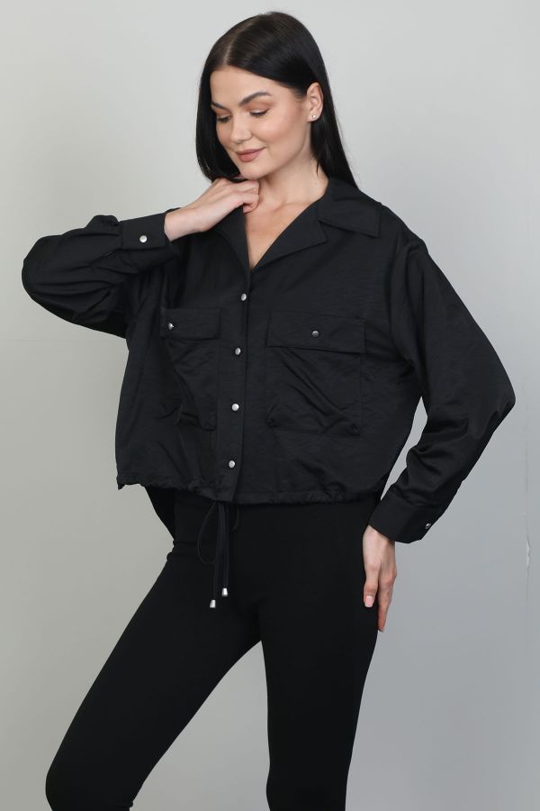 Picture of Seul 53130 BLACK Women Blouse