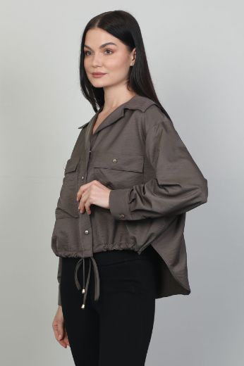 Picture of Seul 53130 ANTHRACITE Women Blouse