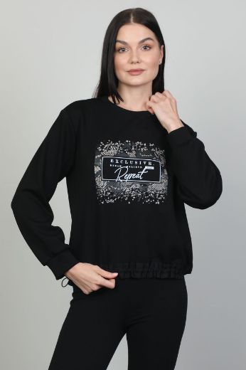 Picture of Seul 53173 BLACK Women Blouse