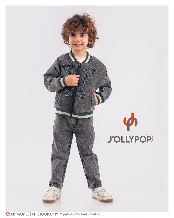 Jolly Pop 6469 YESIL Erkek Çocuk Takım resmi