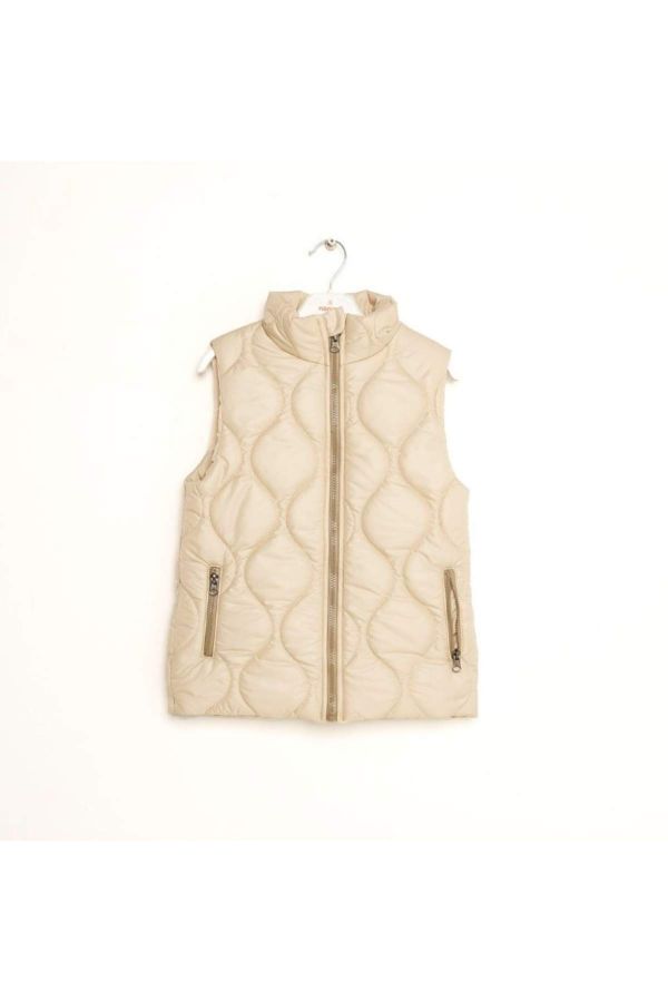 Picture of Nanica 423505 BEIGE Girl Vest