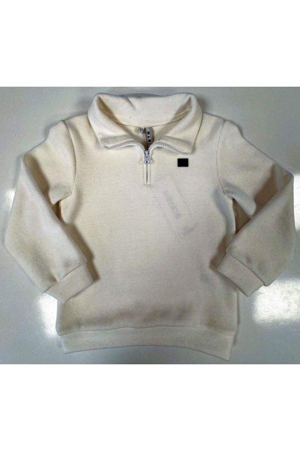 Picture of Nanica 324325 ECRU Boy Sweatshirt