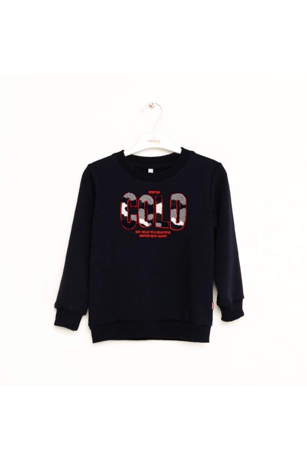 Nanica 323308 LACIVERT Erkek Çocuk Sweatshirt resmi