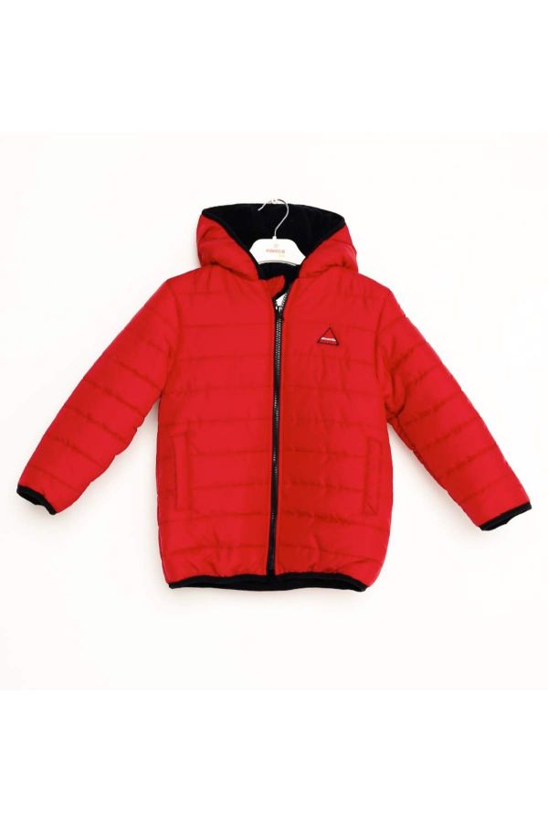 Picture of Nanica 323500 RED Boy Puffer Coat