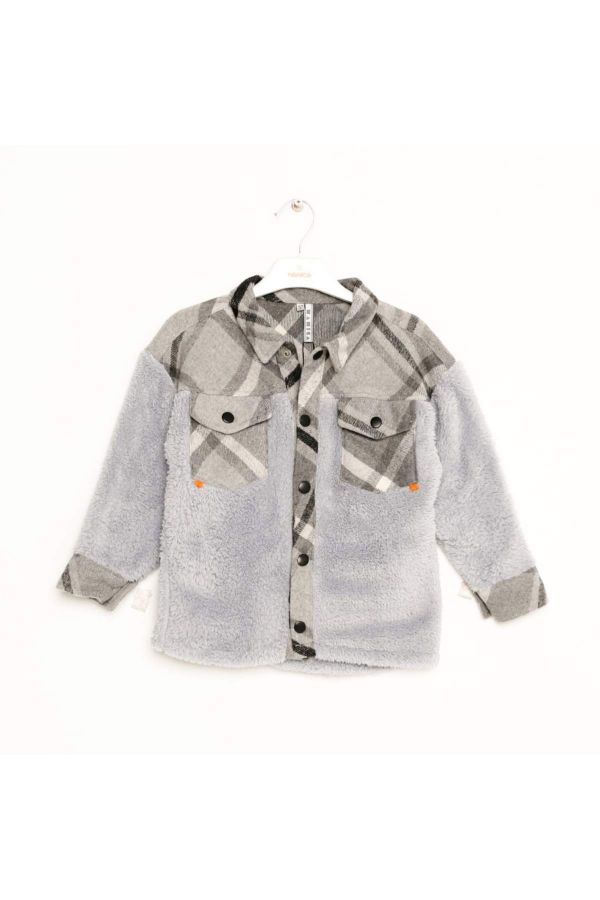 Picture of Nanica 323104 GREY Boy Shirt