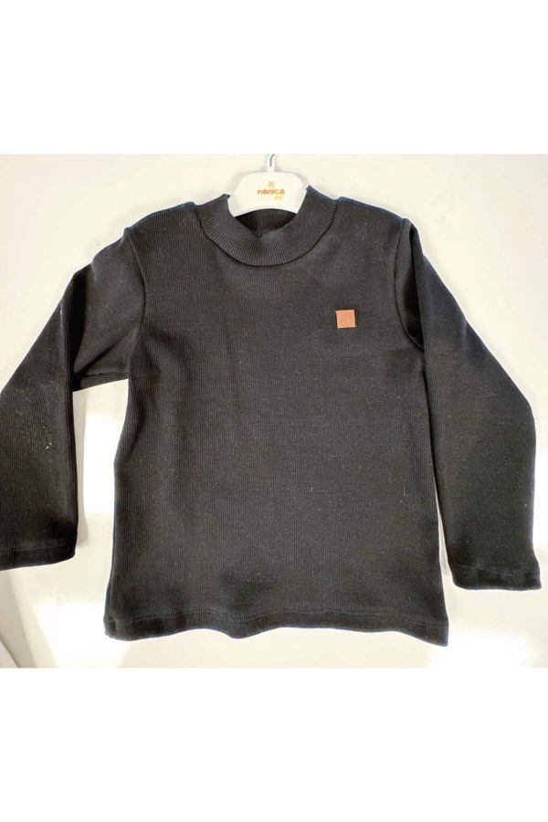 Picture of Nanica 324303 BLACK Boy Sweatshirt