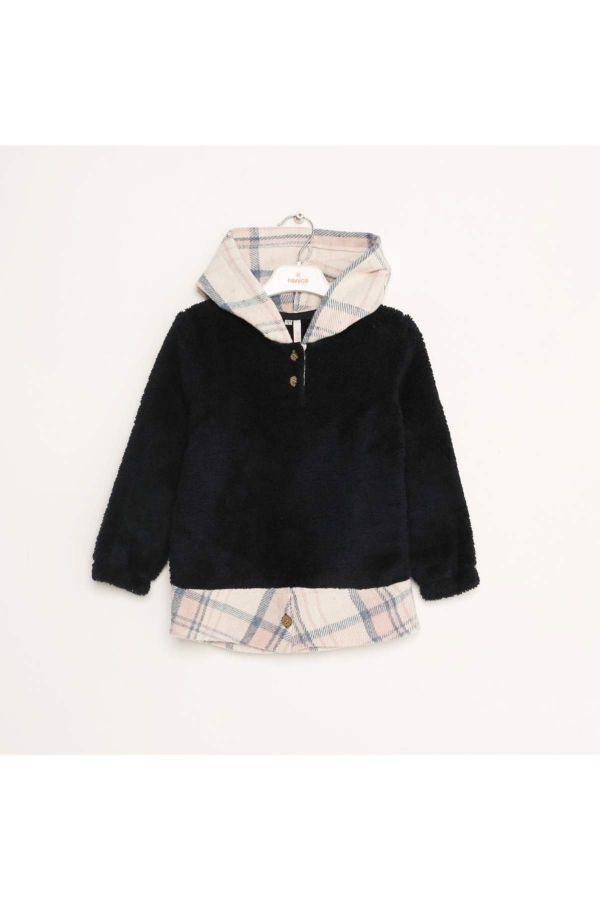 Picture of Nanica 423303 NAVY BLUE Girl Sweatshirt