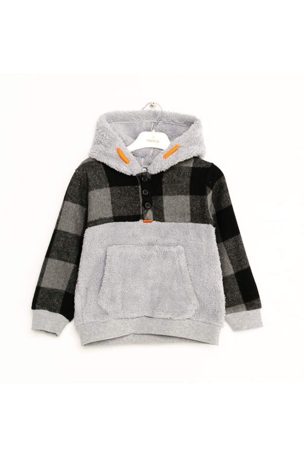 Picture of Nanica 323307 GREY Boy Sweatshirt