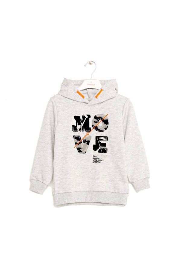 Picture of Nanica 323310 LIGHT GREY Boy Sweatshirt