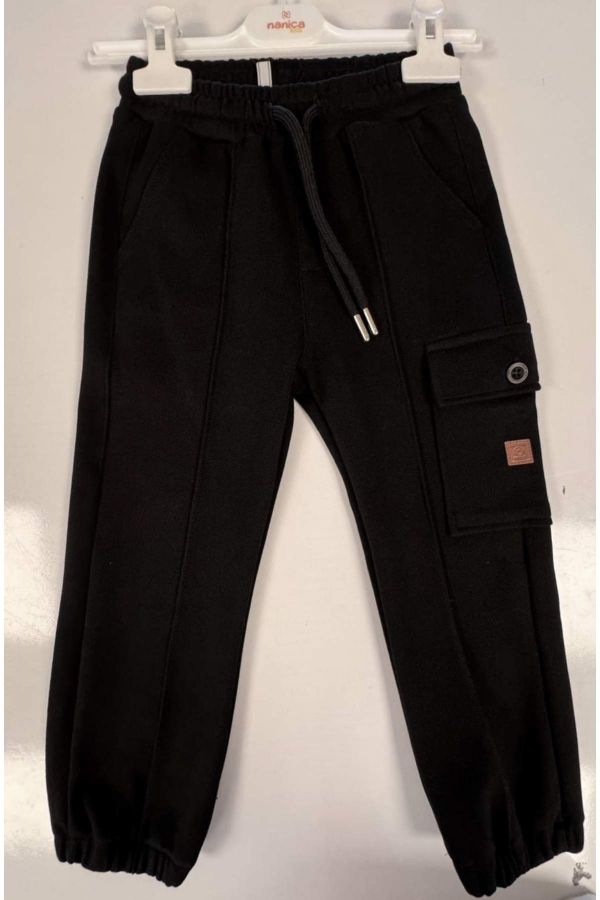 Picture of Nanica 324208 BLACK BOYS TROUSERS