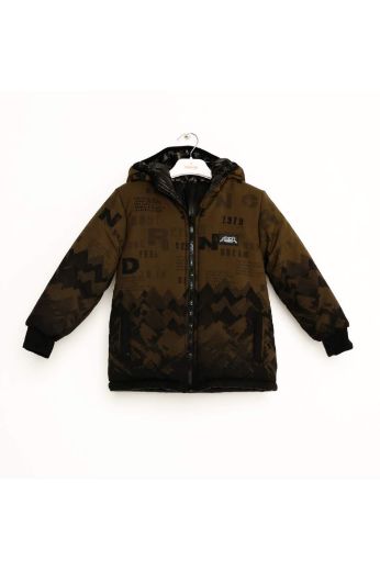 Picture of Nanica 323511 KHAKI Boy Puffer Coat