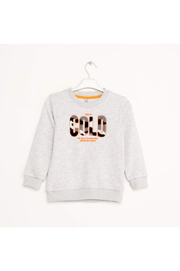 Picture of Nanica 323309 LIGHT GREY Boy Sweatshirt