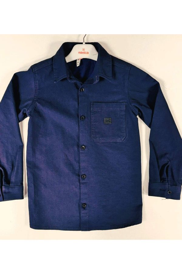 Picture of Nanica 324120 NAVY BLUE Boy Shirt