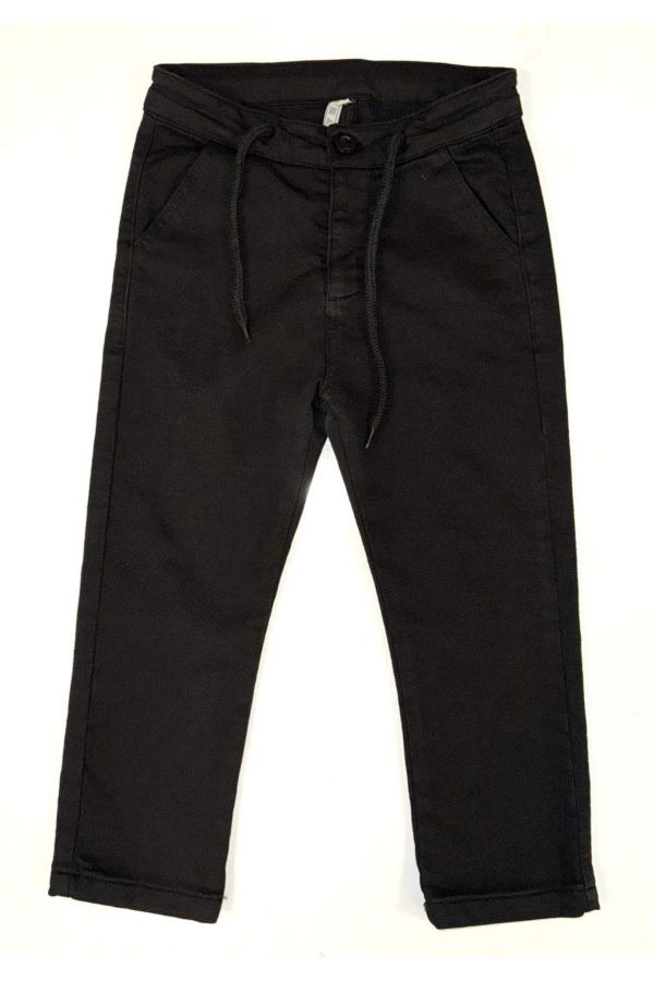 Picture of Nanica 324215 BLACK BOYS TROUSERS