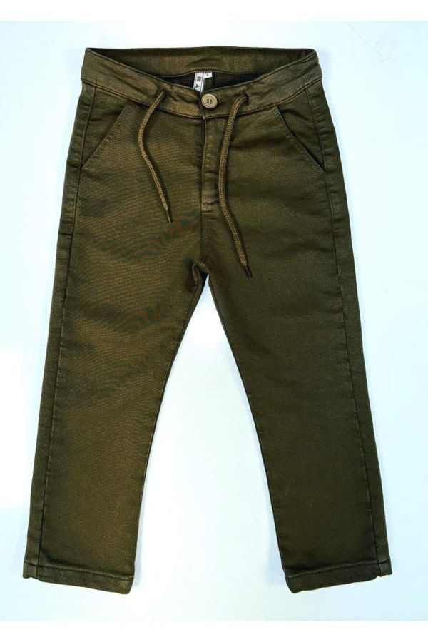 Picture of Nanica 324215 KHAKI BOYS TROUSERS