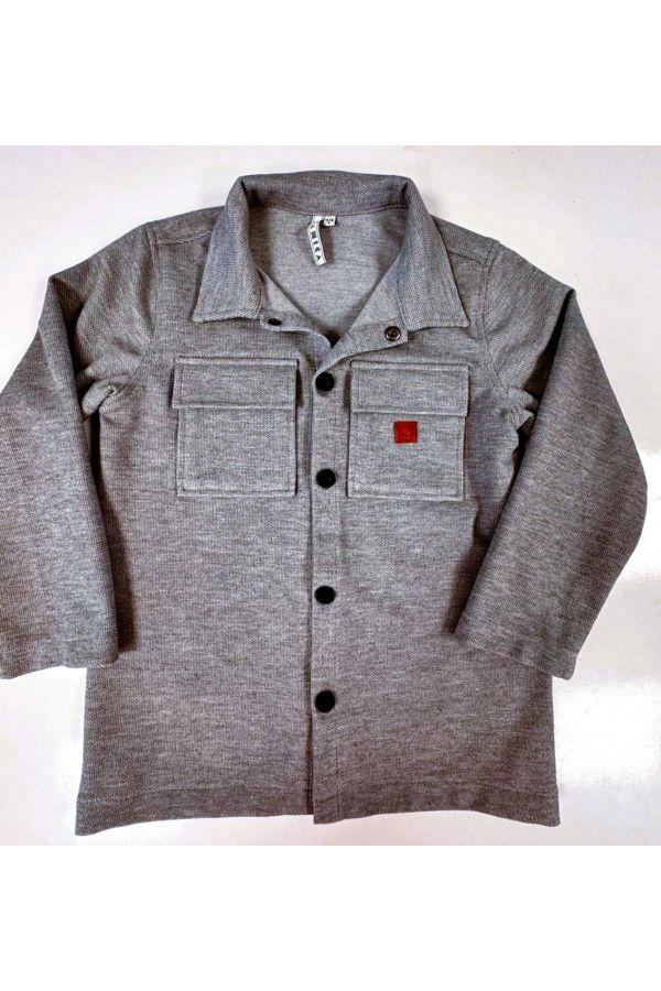 Picture of Nanica 324119 GREY Boy Shirt