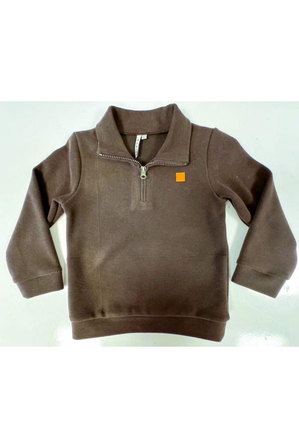 Picture of Nanica 324324 BROWN Boy Sweatshirt