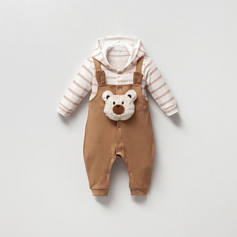 Picture of TAFYY BABY 50719 BEIGE Overalls