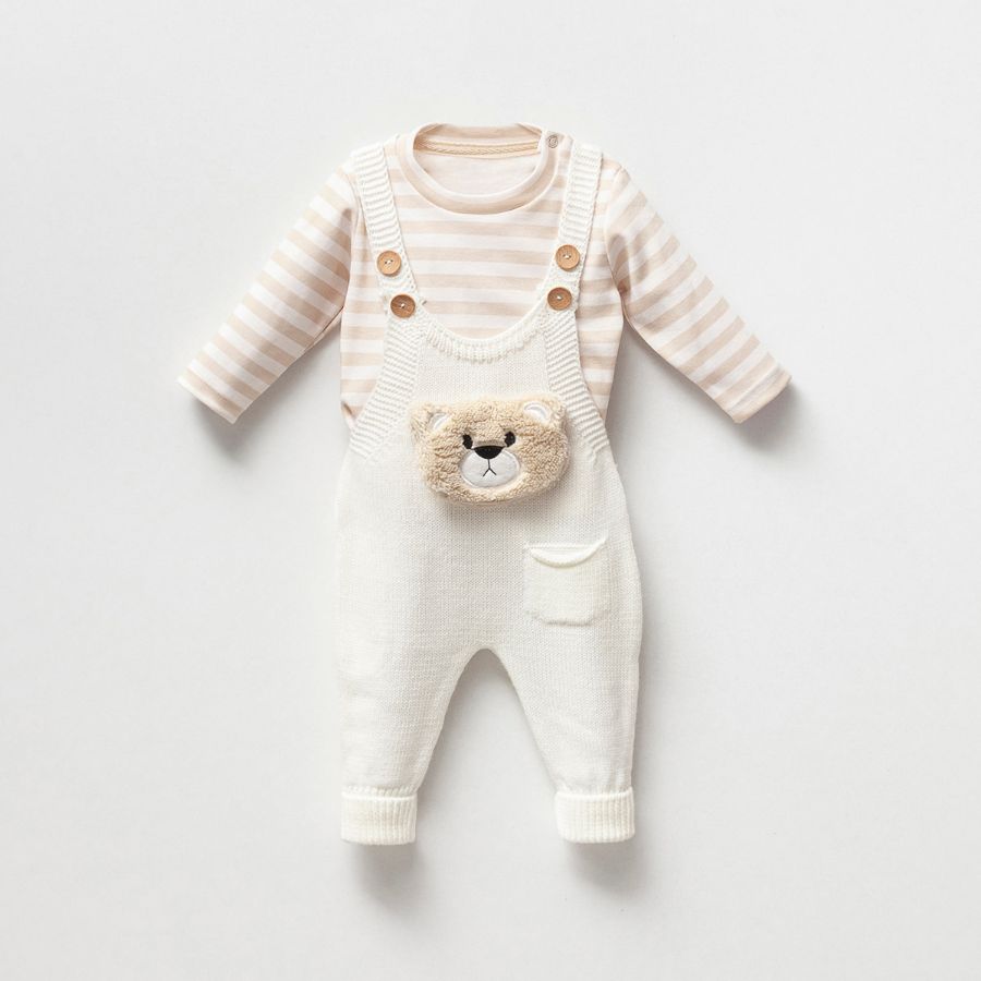 Picture of TAFYY BABY 50668 ECRU Overalls