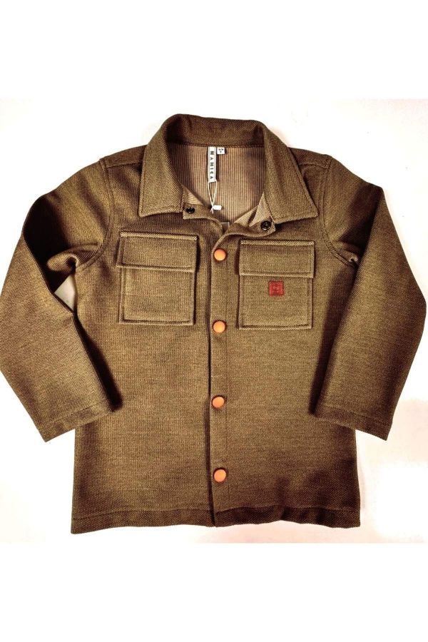 Picture of Nanica 324118 KHAKI Boy Shirt