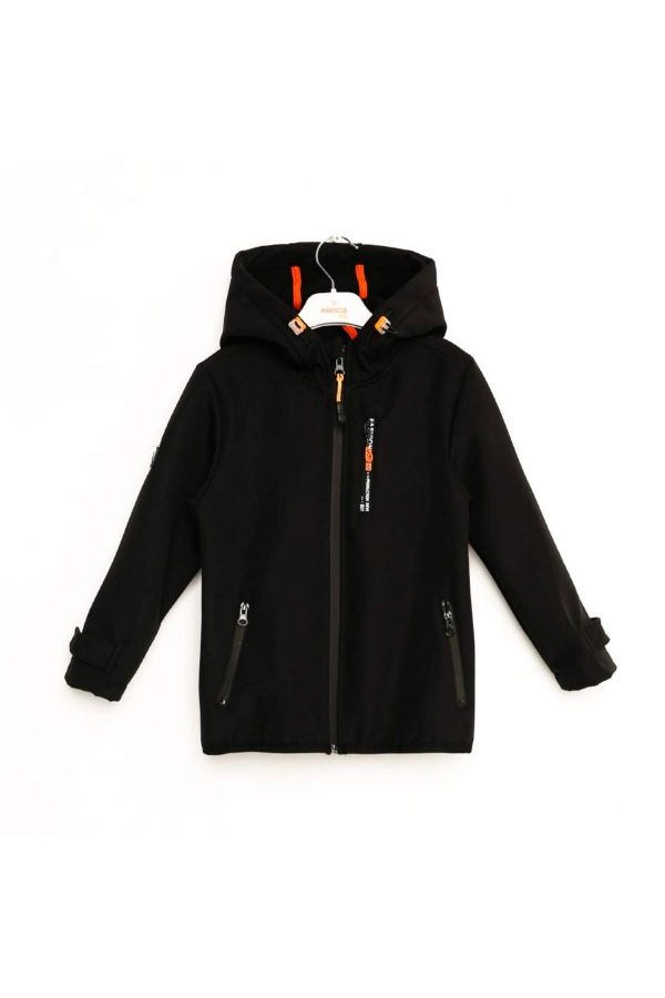 Picture of Nanica 323501 BLACK Boy Puffer Coat